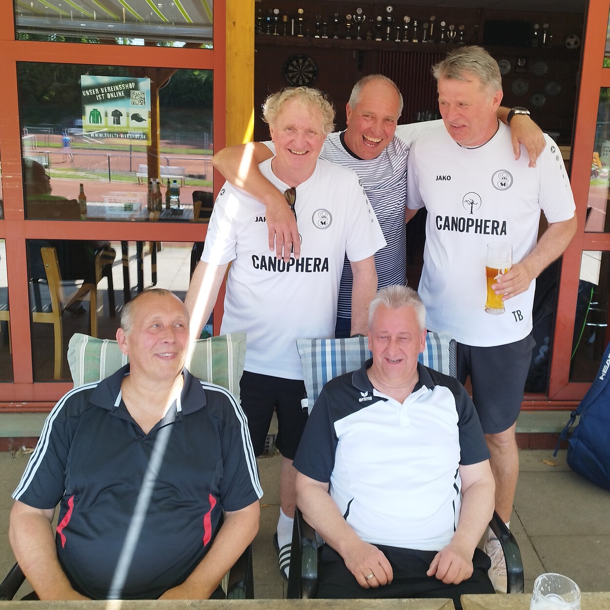 Doppelschlag der Herren 55er