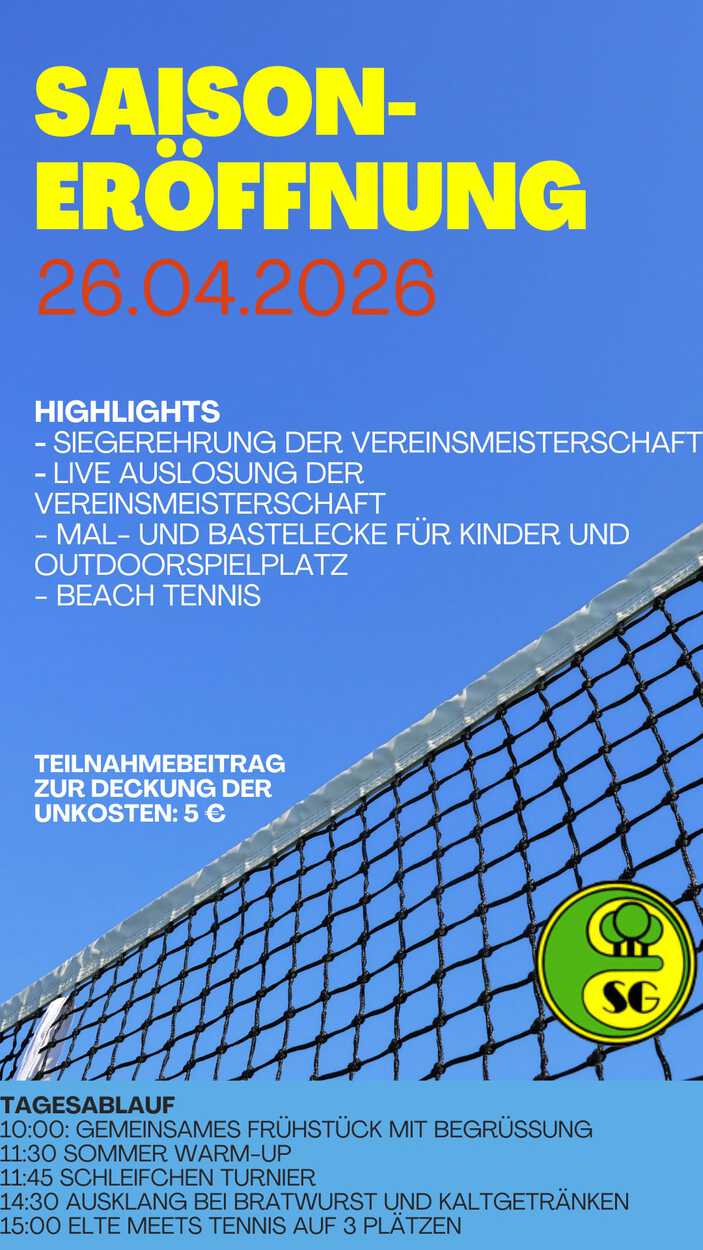 Saisoneröffnung 2026