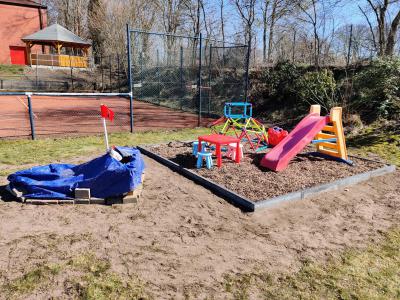 Erster Platzeinsatz bringt neuen Spielplatz neben Platz 1